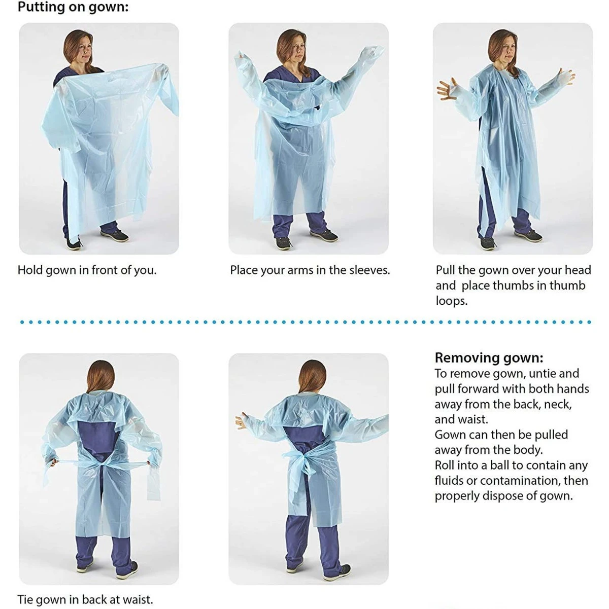 Proper Way to Put on and Remove an Isolation Gown Proper Way to Put on and Remove an Isolation Gown