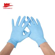 Guantes de examen de nitrilo desechables